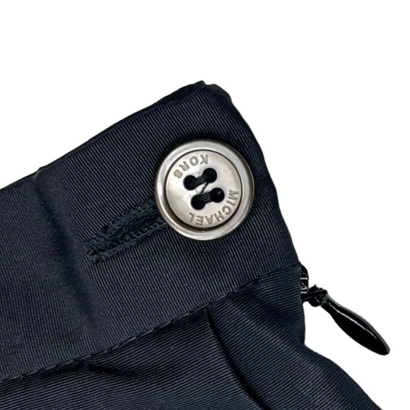 MICHAEL KORS SILK BOX PLEAT A-LINE SKIRT - Picture 9 of 13